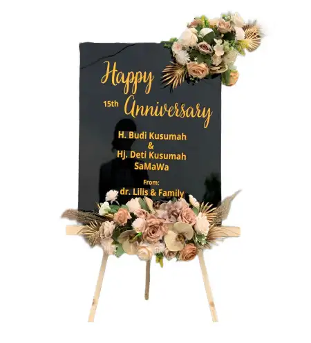 Papan Bunga Akrilik Gunungmujil